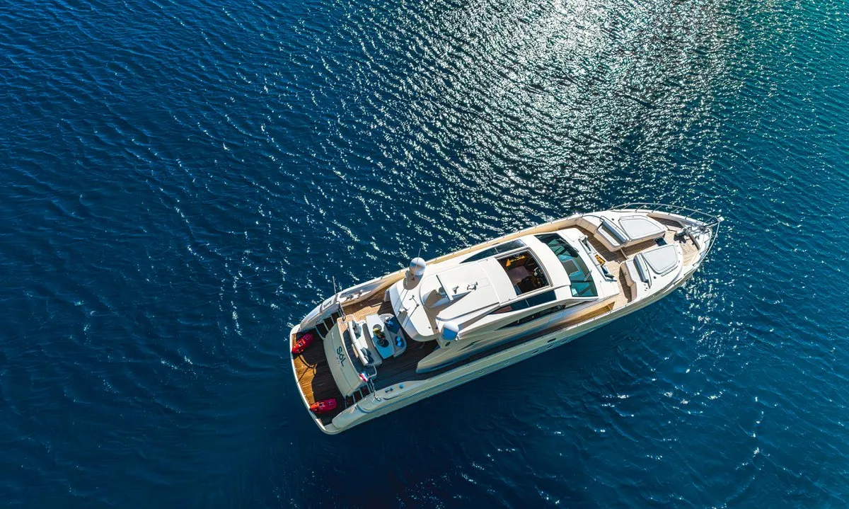 Sol, a Dalla Pieta 72 motor yacht at Split, Croatia