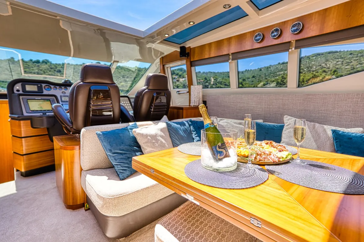 Sol, a Dalla Pieta 72 motor yacht at Split, Croatia