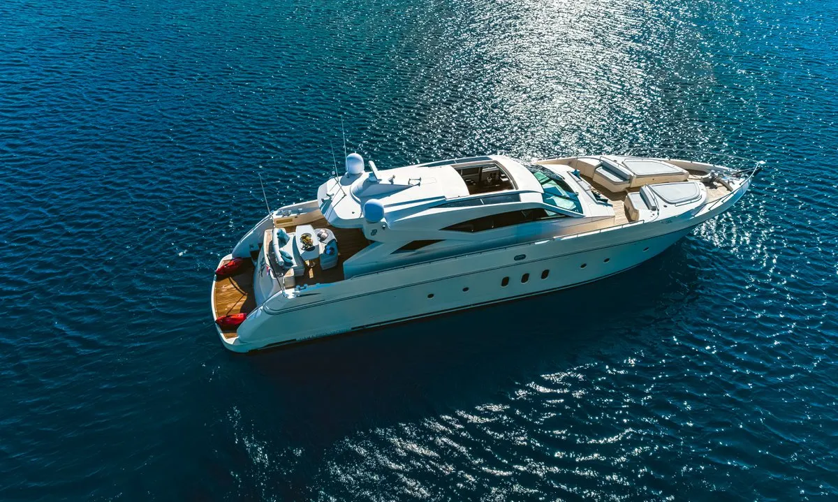 Sol, a Dalla Pieta 72 motor yacht at Split, Croatia
