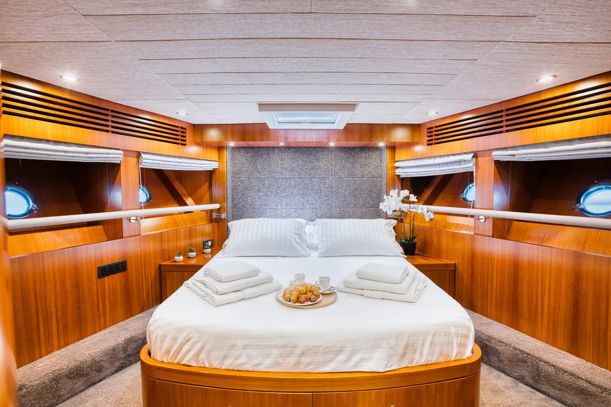 Sol, a Dalla Pieta 72 motor yacht at Split, Croatia