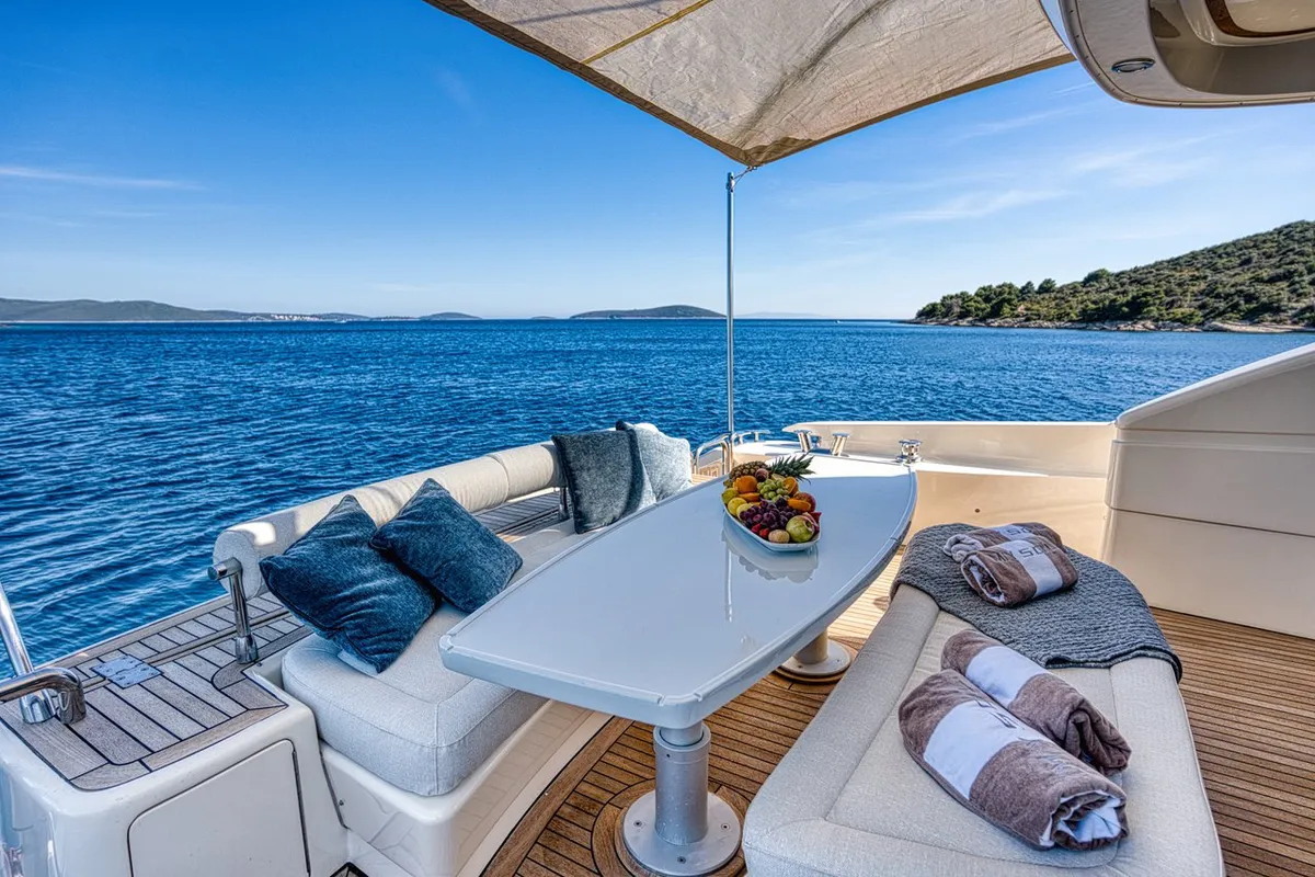 Sol, a Dalla Pieta 72 motor yacht at Split, Croatia