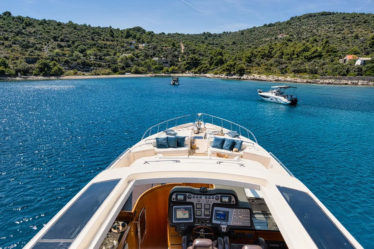 Sol, a Dalla Pieta 72 motor yacht at Split, Croatia