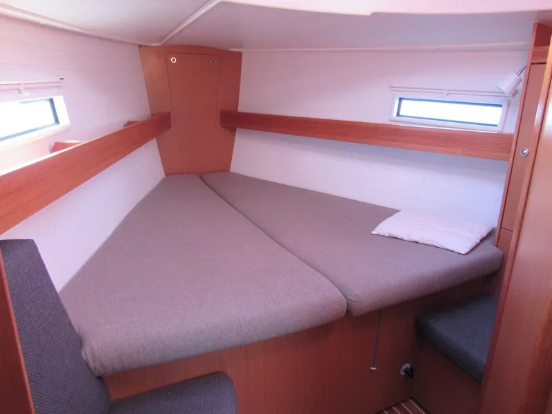 Cabin on Orca, a Bavaria Cruiser 40 sailboat at Split, Croatia