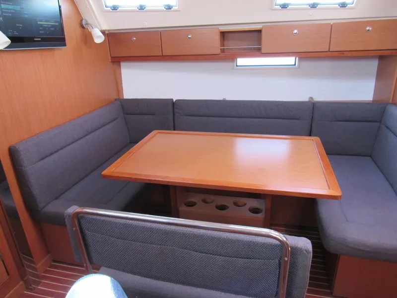 Salon of Orca, a Bavaria Cruiser 40 sailboat at Split, Croatia