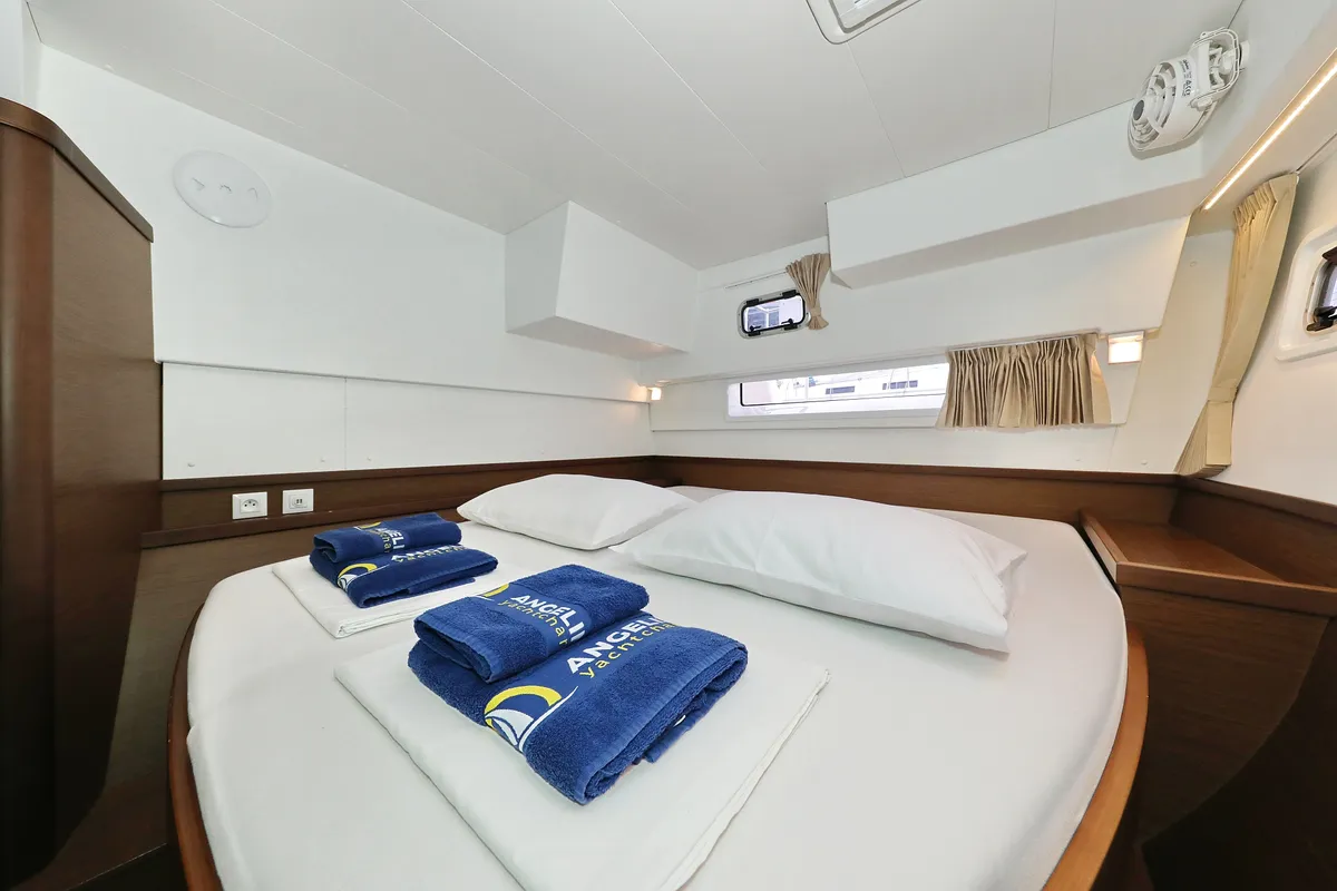 Cabin on Sapphire, a Lagoon 42 catamaran at Grad Vodice, Croatia