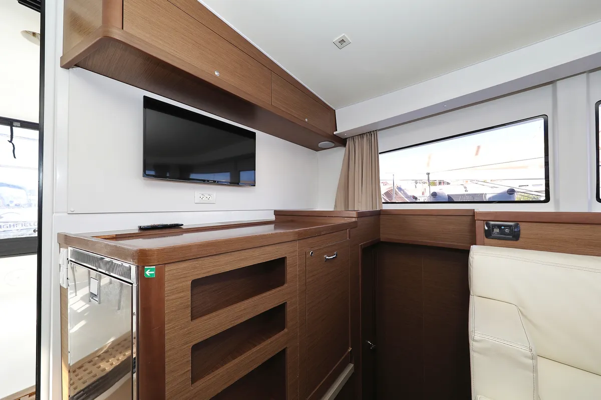 Salon of Sapphire, a Lagoon 42 catamaran at Grad Vodice, Croatia