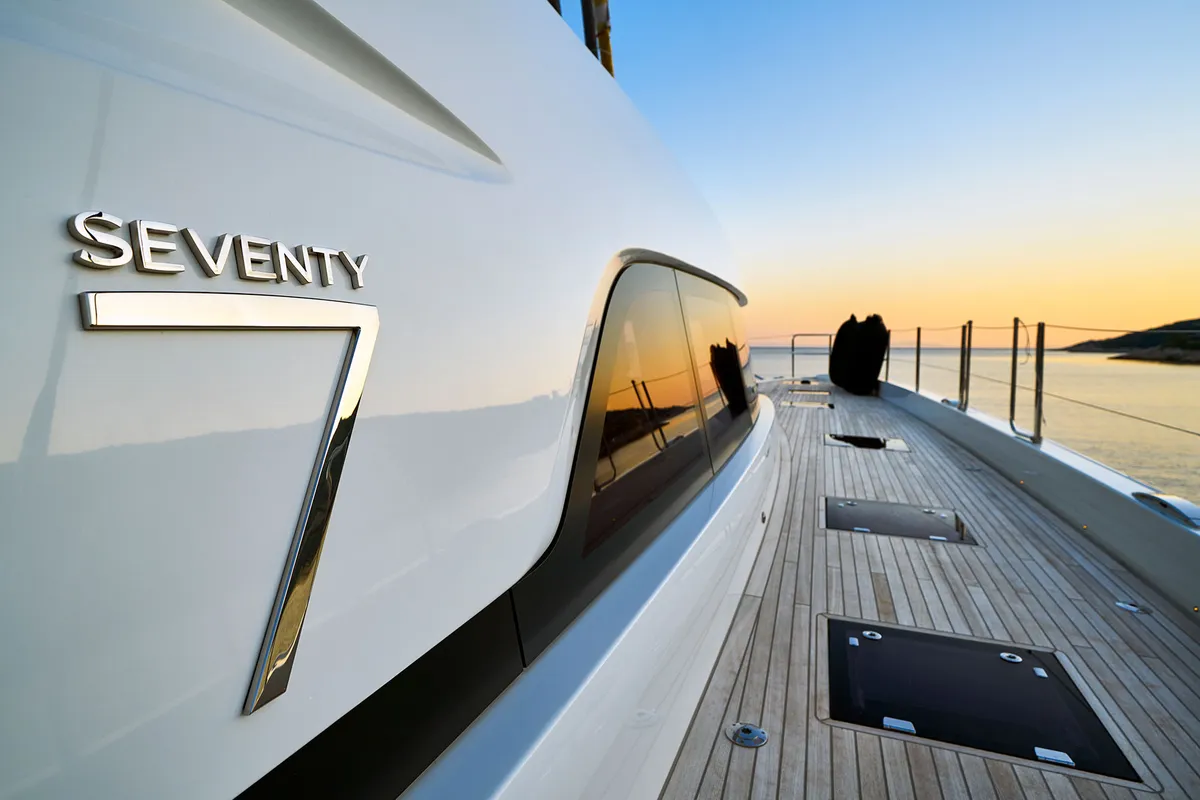 Adriatic Dragon, a Lagoon 77 catamaran at Split, Croatia