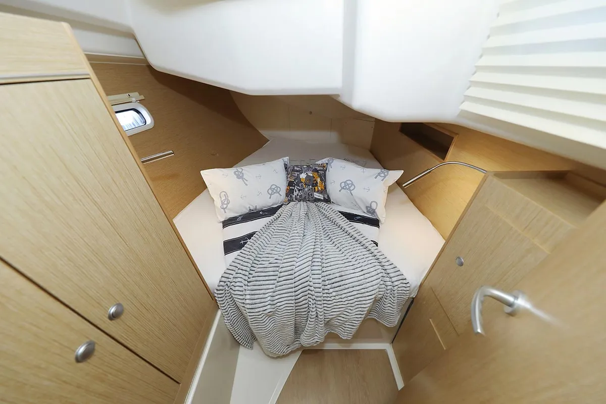 Cabin on Alaska, a Hanse 455 sailboat at Murter, Croatia