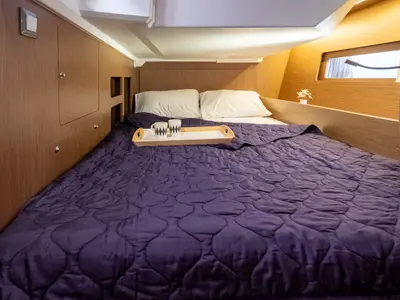 Cabin on July, a Beneteau Oceanis 46.1 sailboat at Municipal Unit of Lefkada, Greece