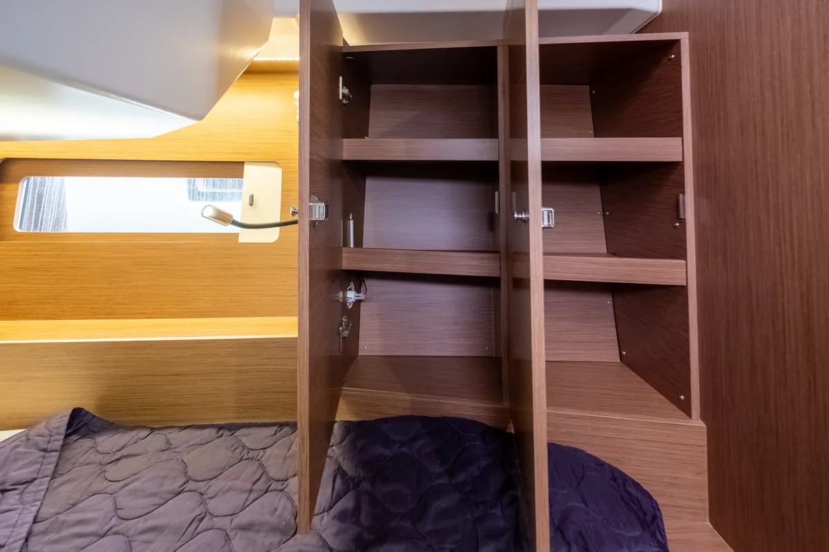 Cabin on July, a Beneteau Oceanis 46.1 sailboat at Municipal Unit of Lefkada, Greece