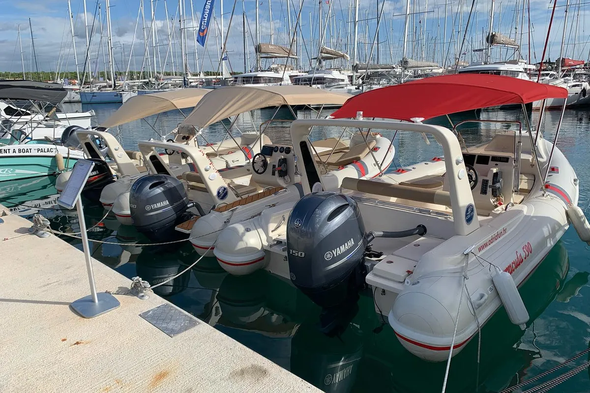 Barracuda 590 - 11, a Barracuda 590 RIB at Crikvenica, Croatia