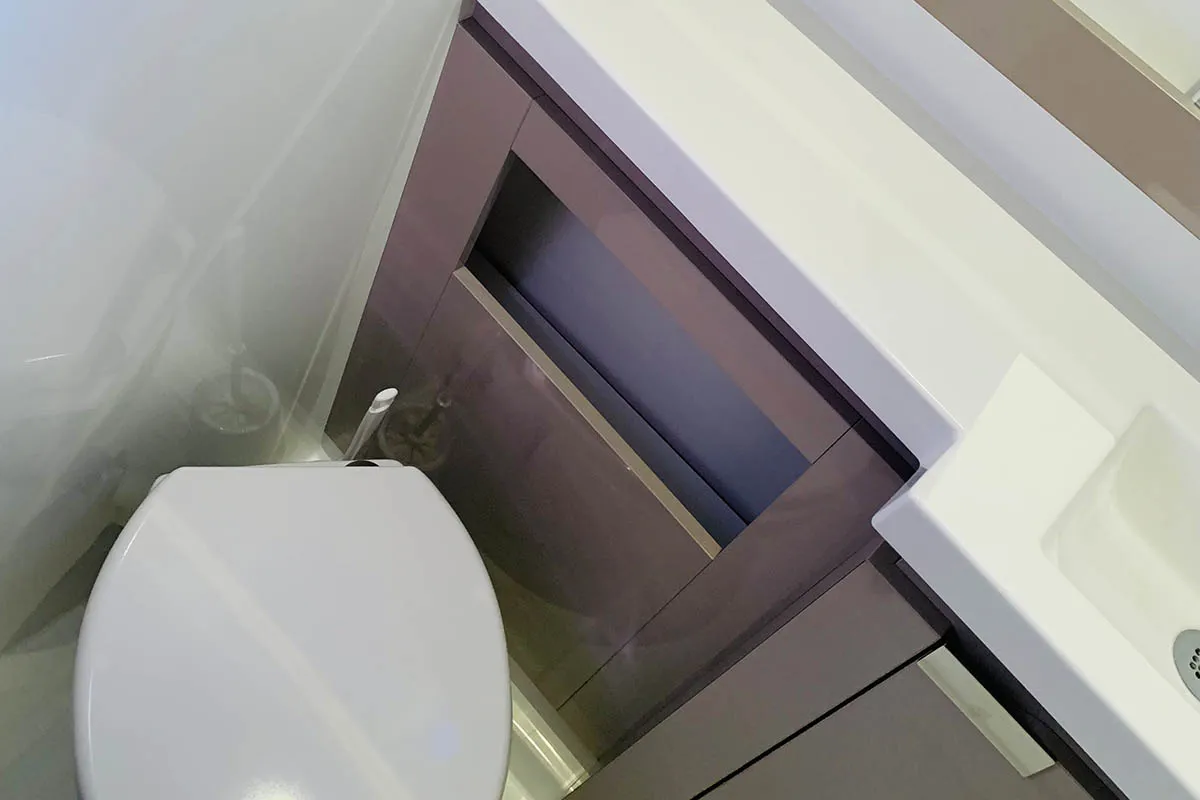 Head on Ocean’s Twelve , a Fountaine Pajot Elba 45 catamaran at Athens, Greece