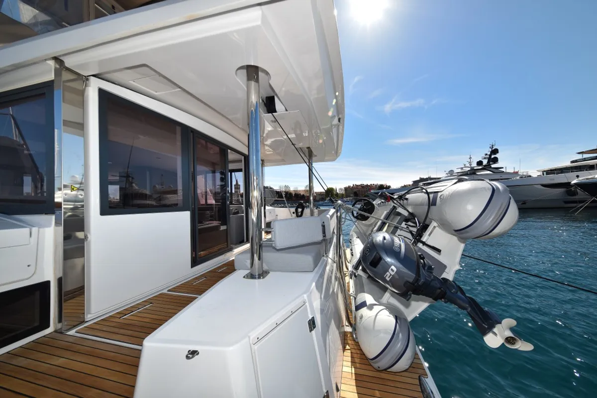 Jako 2, a Bali 4.6 catamaran at Zadar, Croatia
