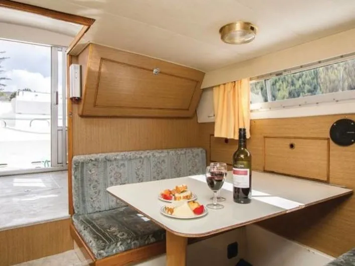 Salon of Cygnet WHS - Budget 1, a Cygnet WHS motorboat at Laggan, United Kingdom