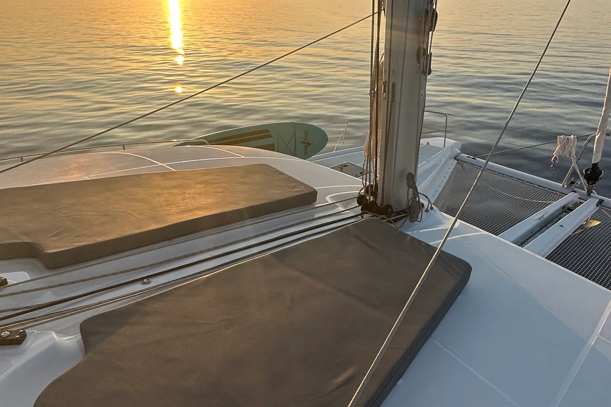 Jewel, a Lagoon 51 catamaran at Athens, Greece