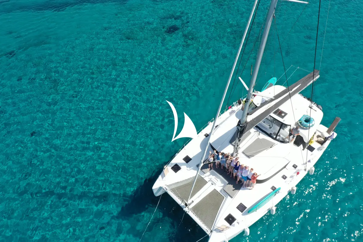 Jewel, a Lagoon 51 catamaran at Athens, Greece