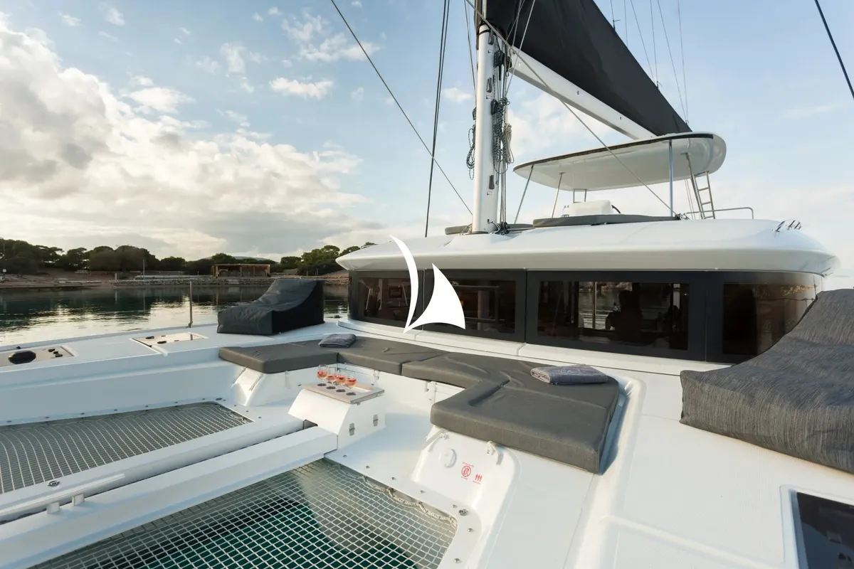 Jewel, a Lagoon 51 catamaran at Athens, Greece