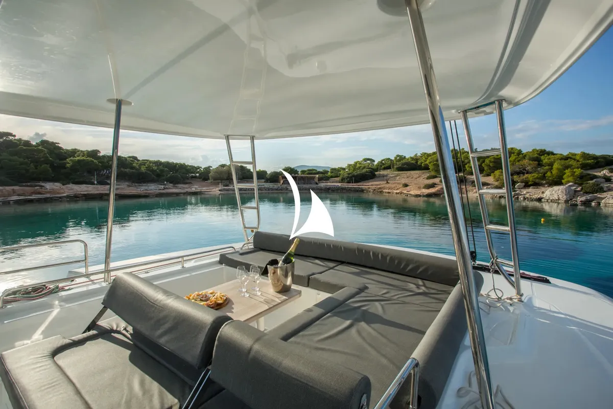 Jewel, a Lagoon 51 catamaran at Athens, Greece