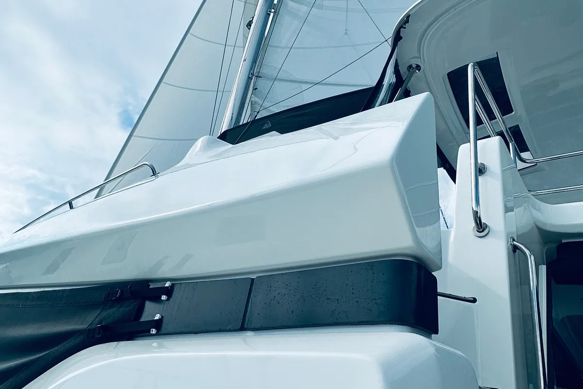Jewel, a Lagoon 51 catamaran at Athens, Greece