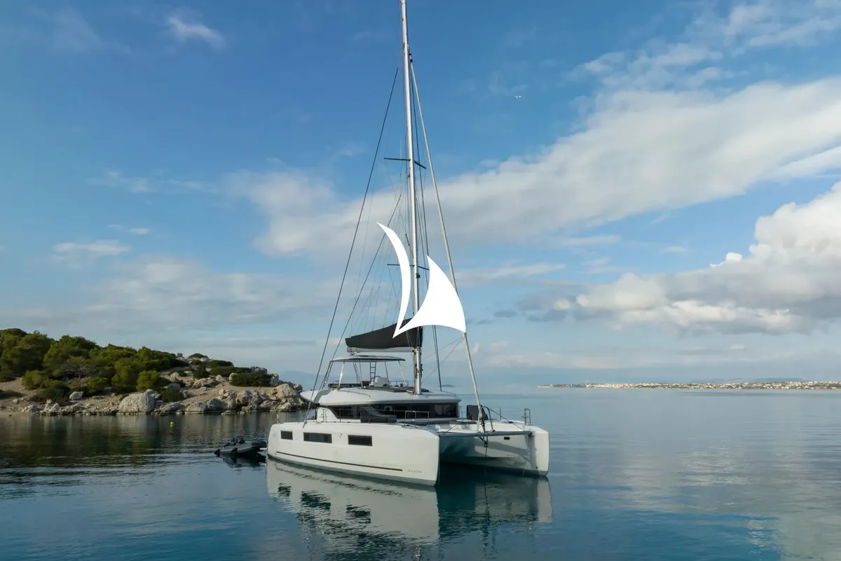 Jewel, a Lagoon 51 catamaran at Athens, Greece