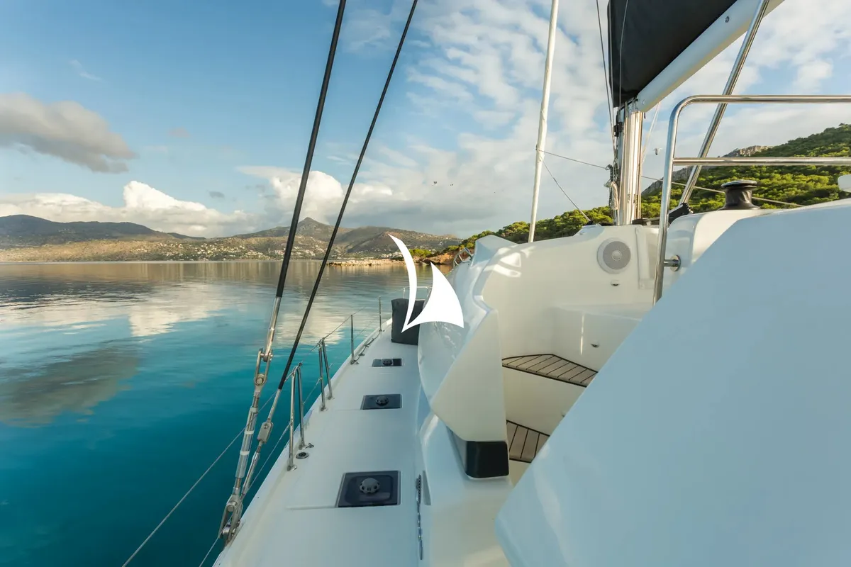 Jewel, a Lagoon 51 catamaran at Athens, Greece