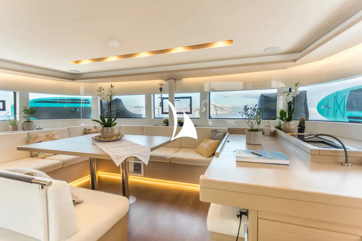 Jewel, a Lagoon 51 catamaran at Athens, Greece