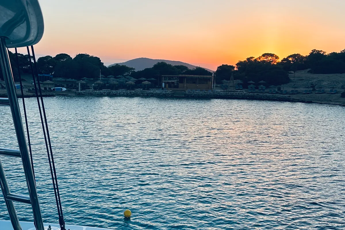 Jewel, a Lagoon 51 catamaran at Athens, Greece