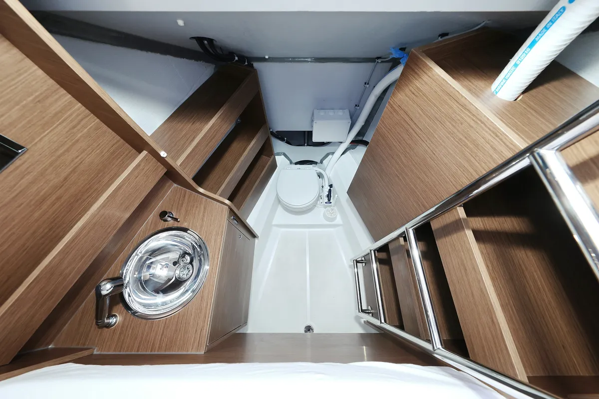 Seaduction, a Beneteau Oceanis 51.1 sailboat at Grad Trogir, Croatia