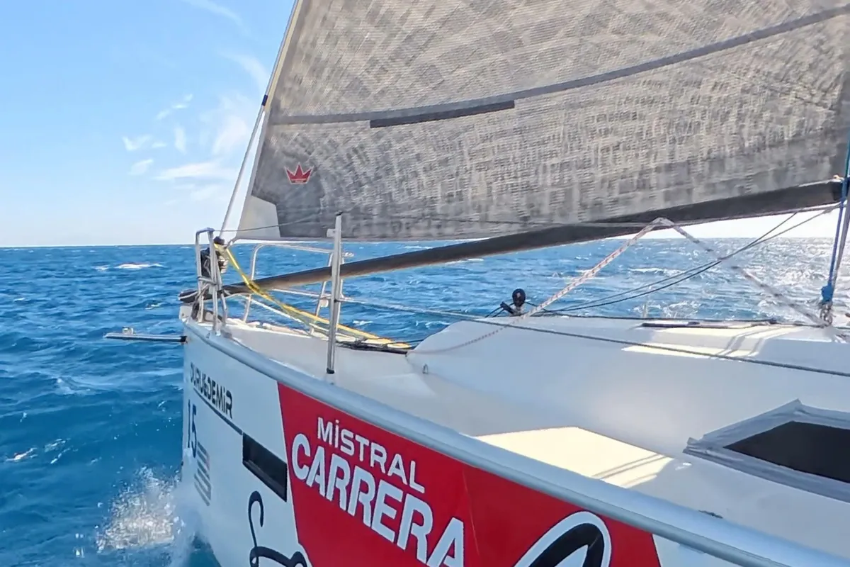 DuruDemir, a Bavaria Cruiser 41S sailboat at Çeşme, Turkey