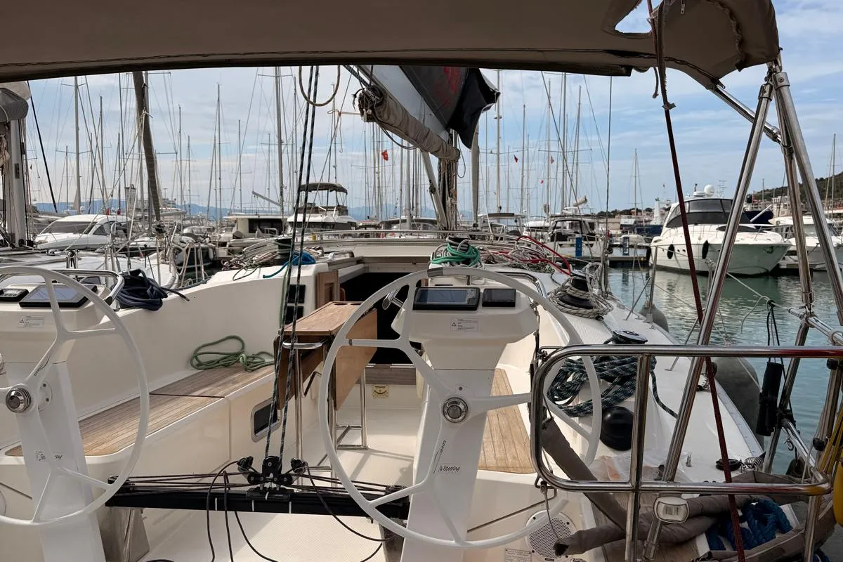 DuruDemir, a Bavaria Cruiser 41S sailboat at Çeşme, Turkey