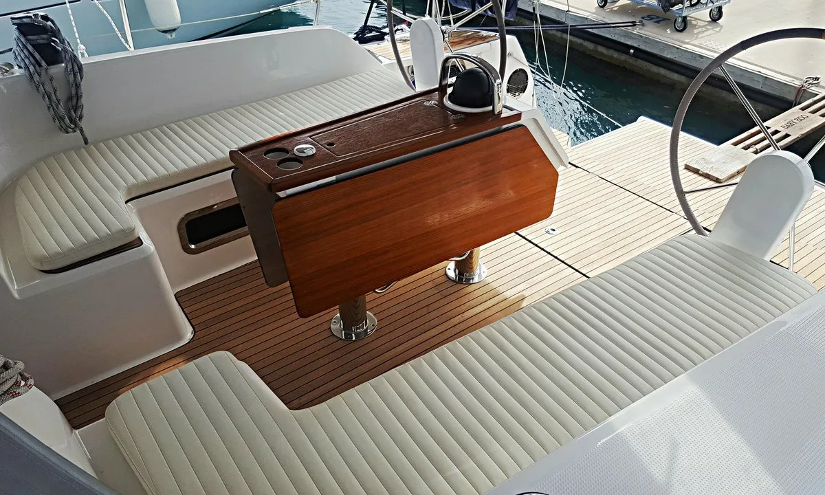 Alexandra, a Bavaria Cruiser 46 sailboat at Novi Vinodolski, Croatia