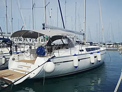 Alexandra, a Bavaria Cruiser 46 sailboat at Novi Vinodolski, Croatia