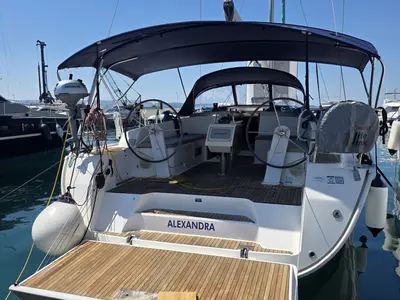 Alexandra, a Bavaria Cruiser 46 sailboat at Novi Vinodolski, Croatia