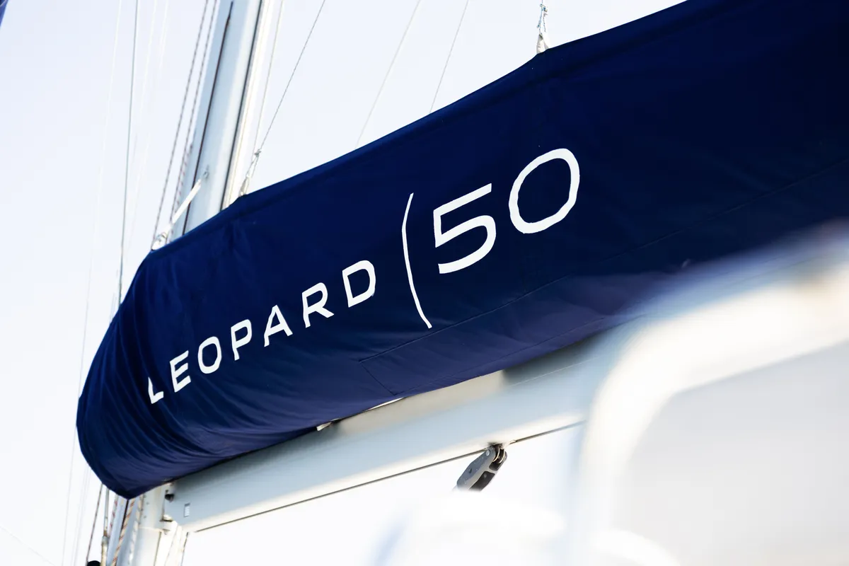 WINDSEA, a Leopard 50 catamaran at Kontokali, Greece