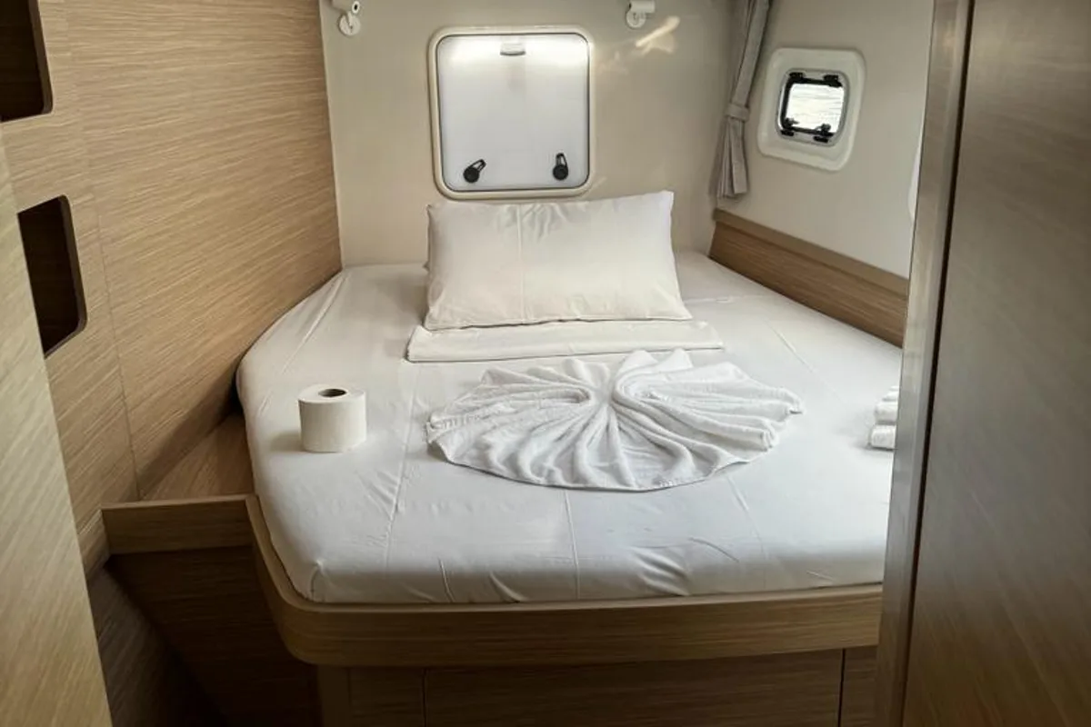Cabin on ULYS I, a Lagoon 42 catamaran at Alameda, United States