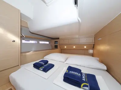 Cabin on Moonlight, a Dufour 56 Exclusive sailboat at Trogir, Croatia