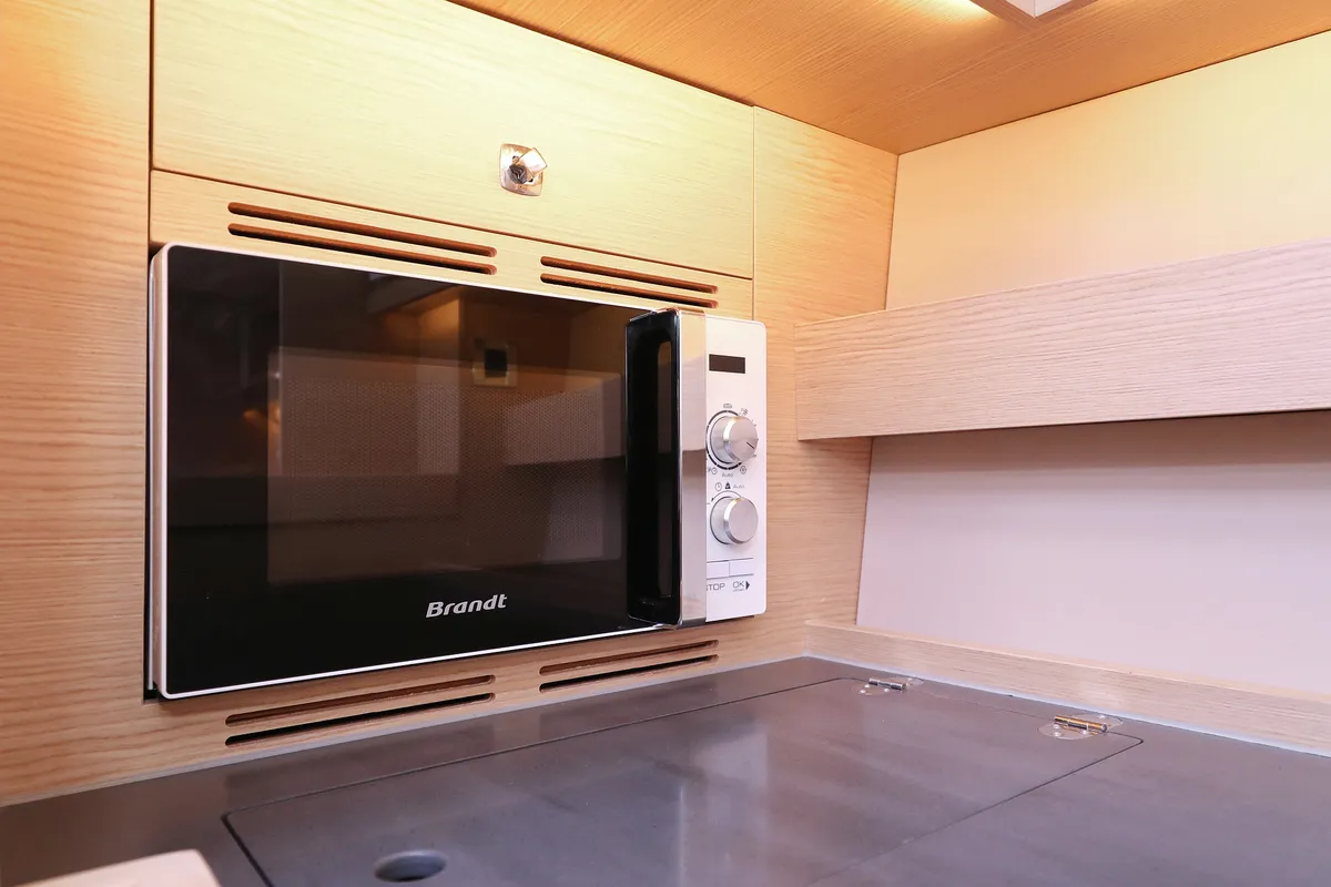 Galley of Moonlight, a Dufour 56 Exclusive sailboat at Trogir, Croatia