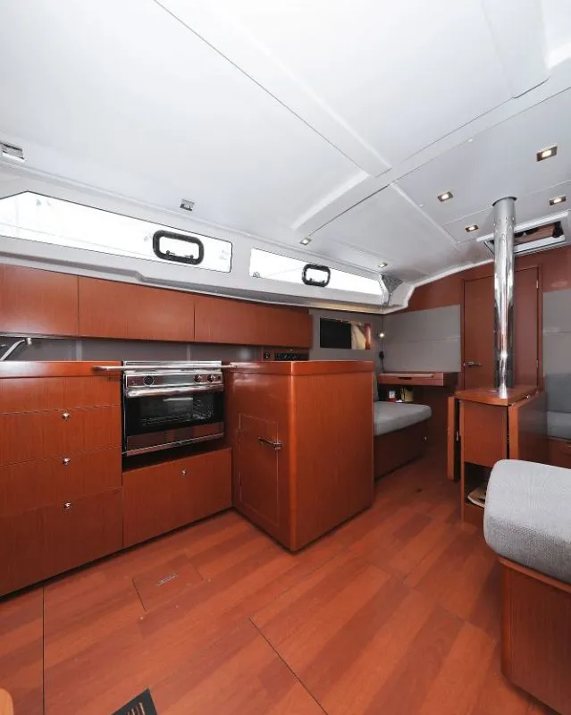 Galley of Seven, a Beneteau Oceanis 41.1 sailboat at Zadar, Croatia