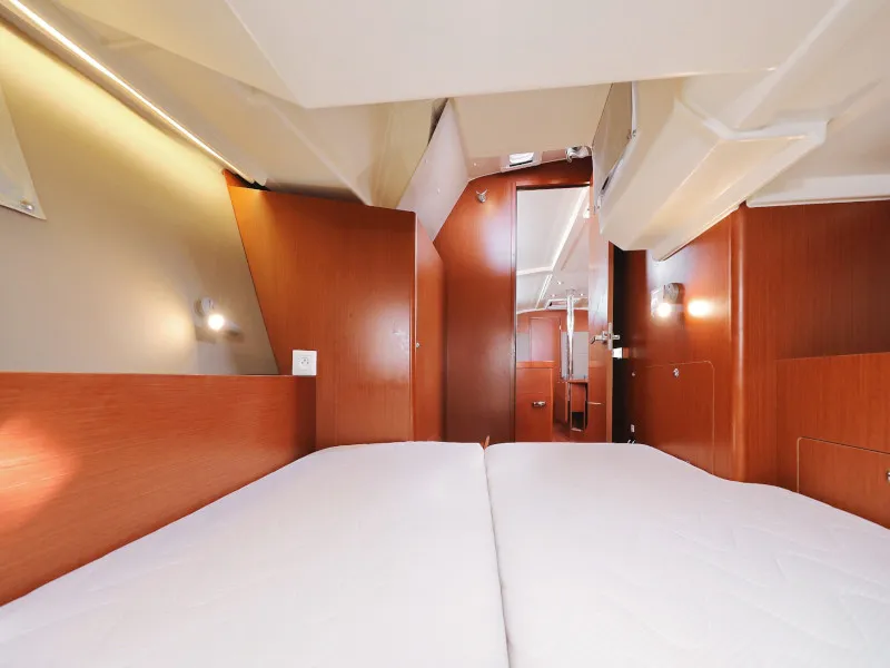 Cabin on Seven, a Beneteau Oceanis 41.1 sailboat at Zadar, Croatia