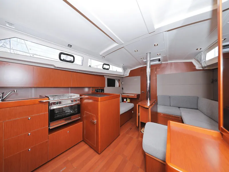 Galley of Seven, a Beneteau Oceanis 41.1 sailboat at Zadar, Croatia