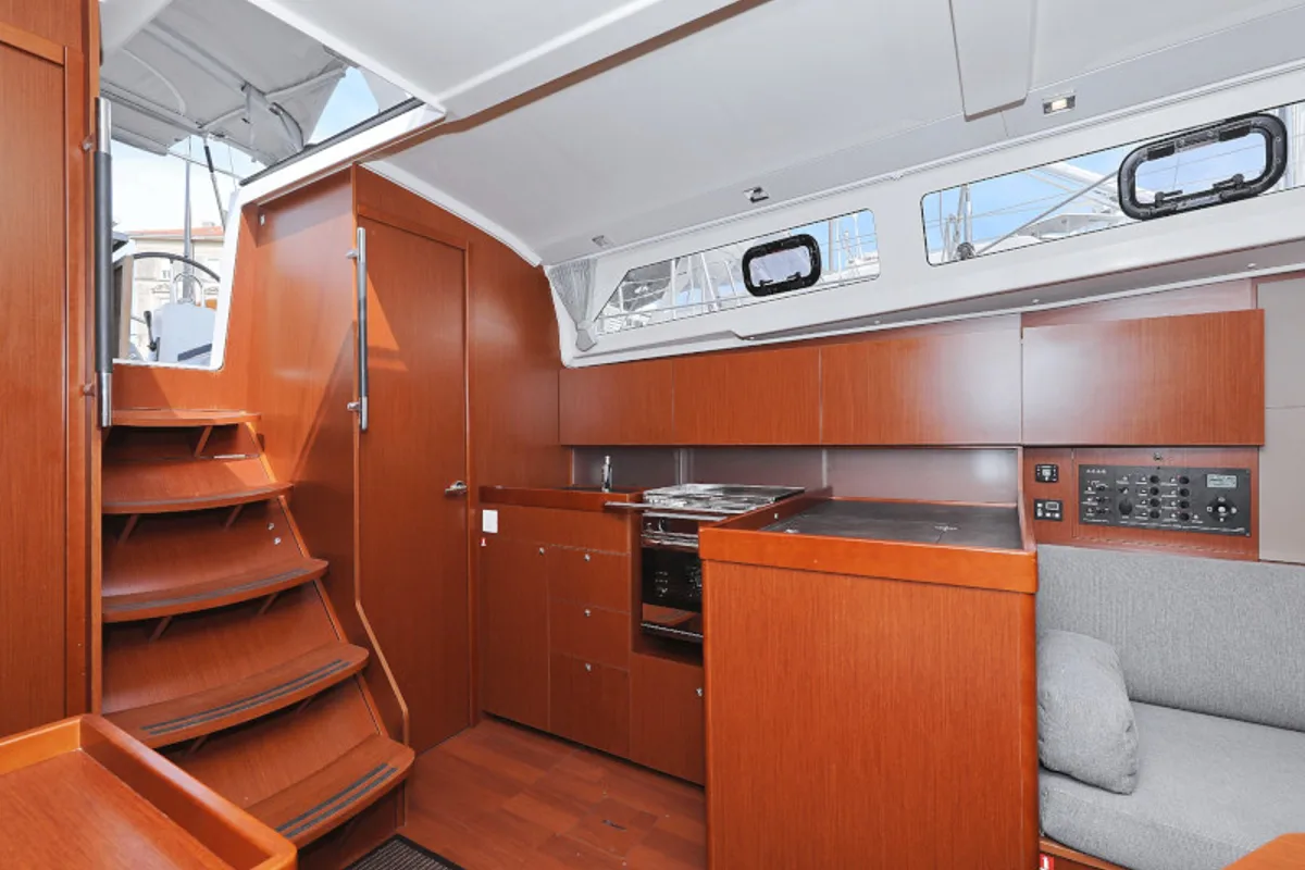 Head on Seven, a Beneteau Oceanis 41.1 sailboat at Zadar, Croatia