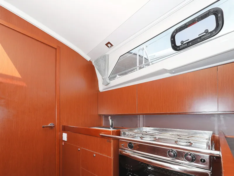 Galley of Seven, a Beneteau Oceanis 41.1 sailboat at Zadar, Croatia