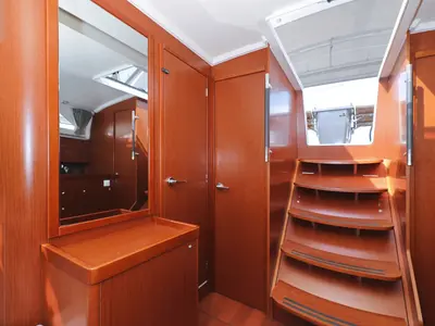 Deck of Seven, a Beneteau Oceanis 41.1 sailboat at Zadar, Croatia