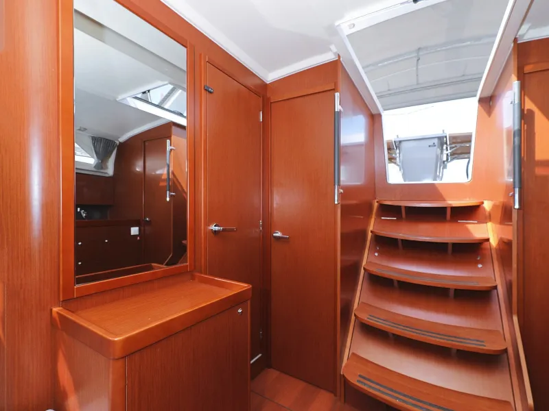 Deck of Seven, a Beneteau Oceanis 41.1 sailboat at Zadar, Croatia