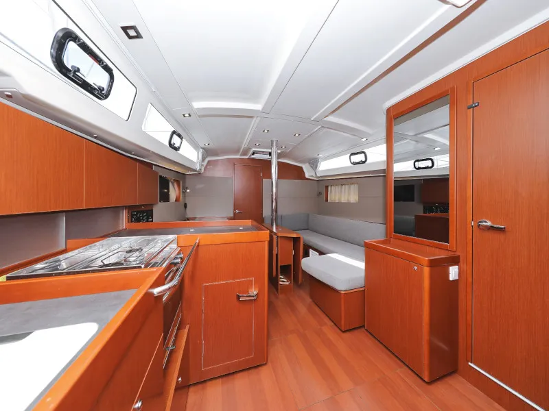 Galley of Seven, a Beneteau Oceanis 41.1 sailboat at Zadar, Croatia