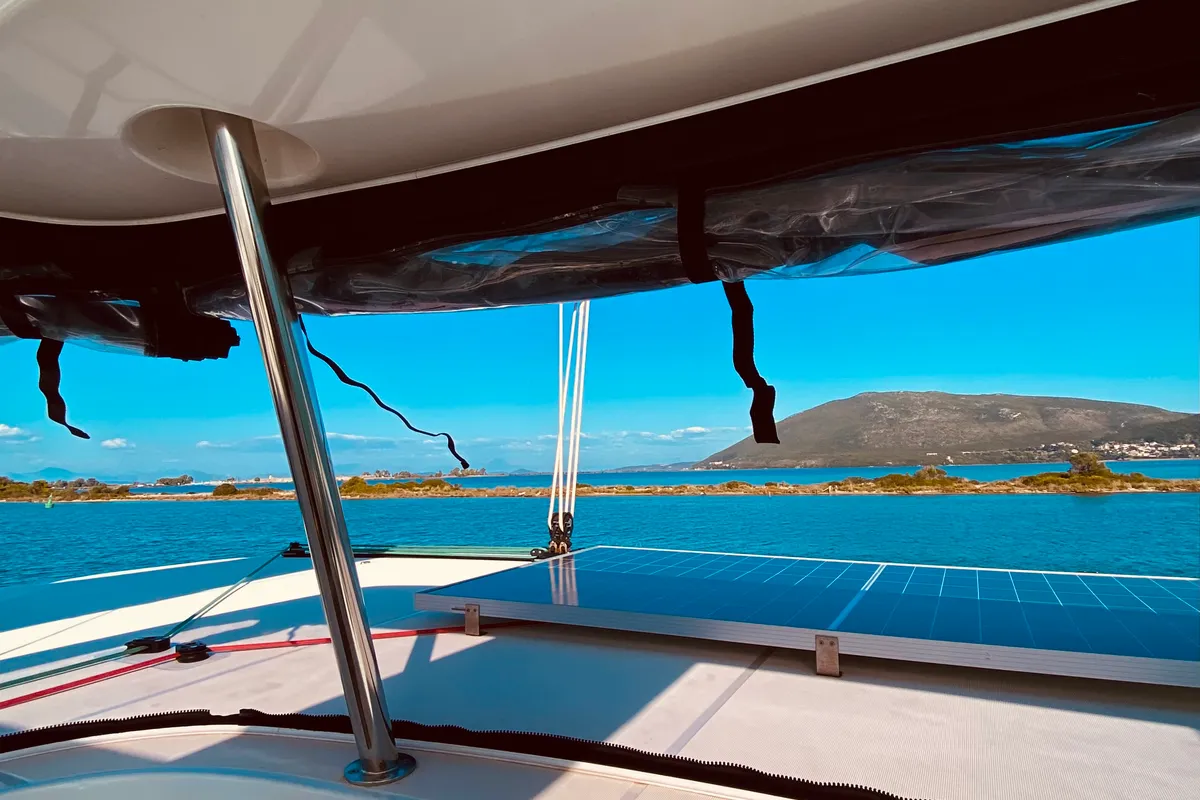 Kaiki (Pax 10), a Lagoon 42 catamaran at Municipal Unit of Lefkada, Greece