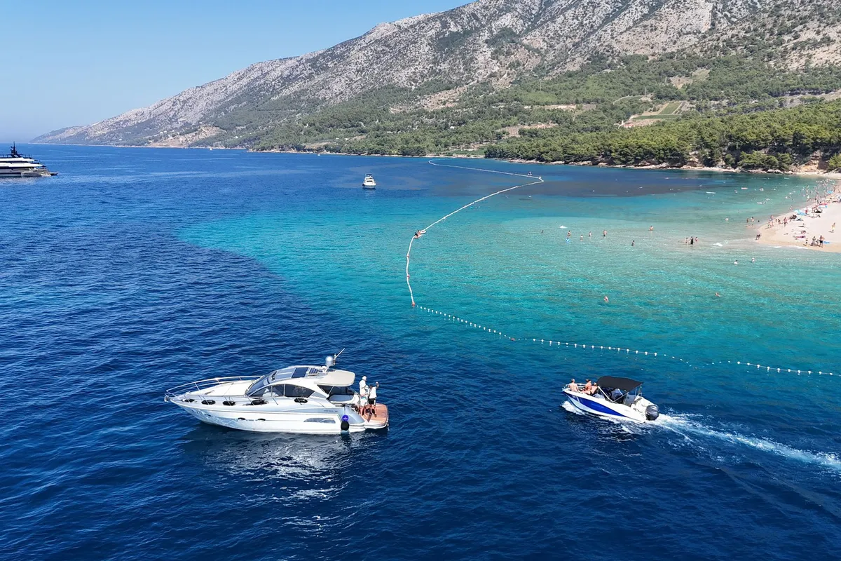 Exterior view of Marta V, a Grginić jahte Mirakul 40 motor yacht at Split, Croatia