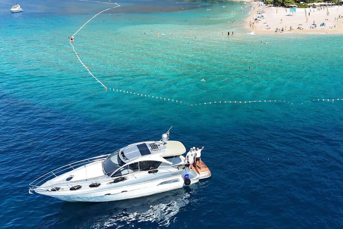 Exterior view of Marta V, a Grginić jahte Mirakul 40 motor yacht at Split, Croatia