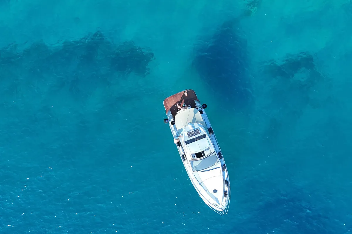 Exterior view of Marta V, a Grginić jahte Mirakul 40 motor yacht at Split, Croatia