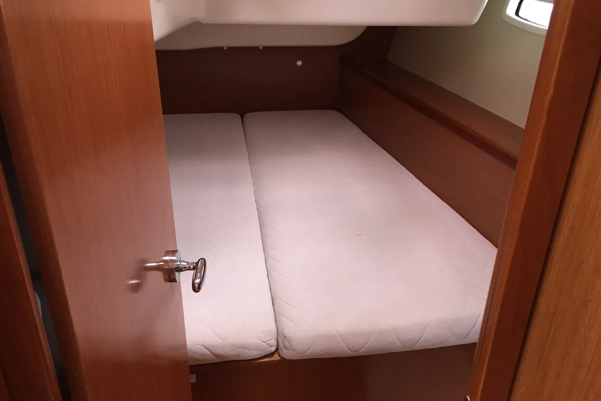 Cabin on Silly Shark (GND), a Beneteau Oceanis 43 sailboat at St. George's, Grenada